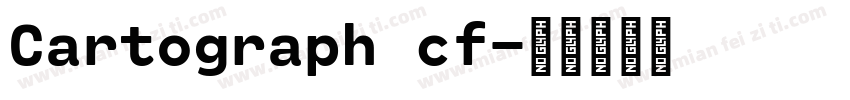 Cartograph cf字体转换